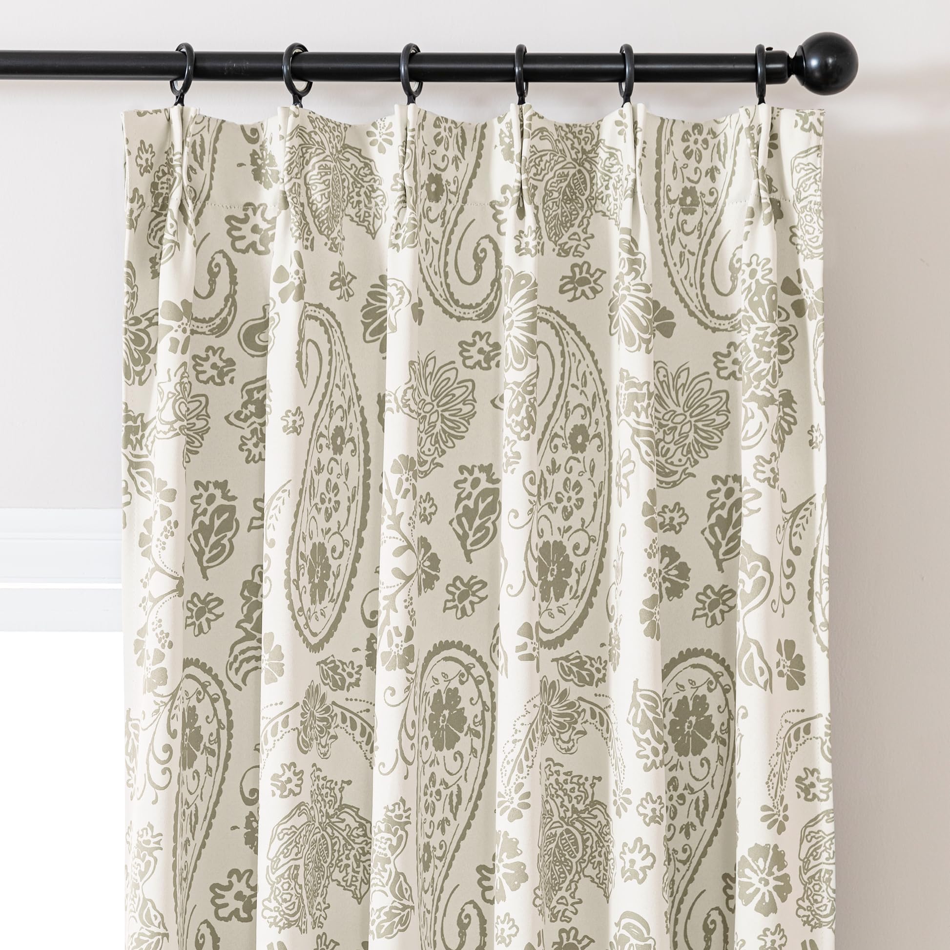 Ivory classic farmhouse style curtains - Image 2